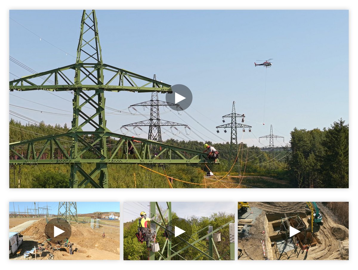 master design verantwortet Videodokumentation und visuelle Begleitung des Infrastrukturprojekts der 110-kV-Leitung von Netz Burgenland