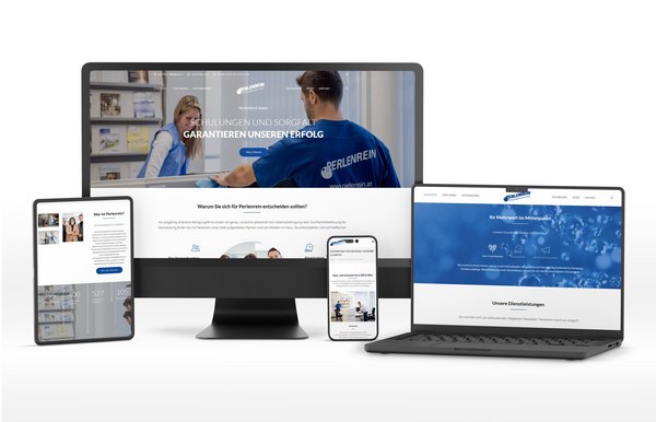 Website-Relaunch für Perlenrein Reinigungsdienste GmbH