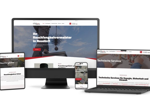 Website-Relaunch für Rauchfangkehrermeister Roland Grieer – moderne Online-Präsenz für regionale Services Rauchfangkehrermeister Roland Grieer
