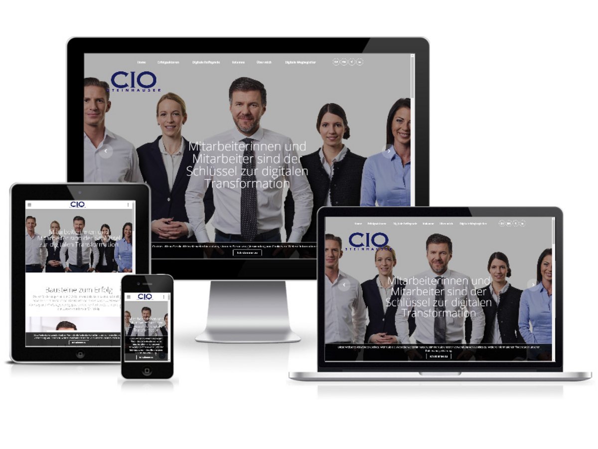 Responsive TYPO3 Website für Steinhauser CIO
