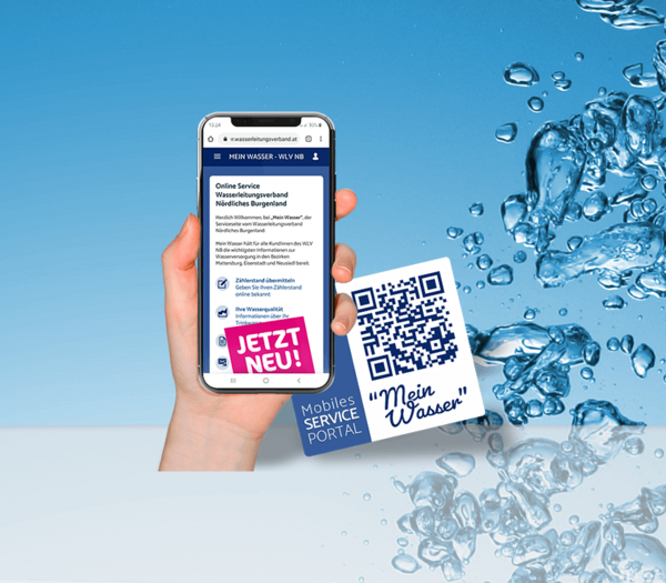 Moderne Web-App für den Wasserleitungsverband Nördliches Burgenland